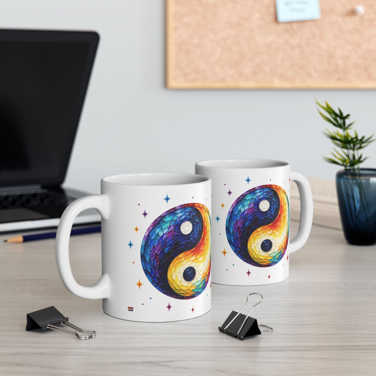Yin-Yang Mug | Ceramic Coffee Mug 11oz. | 15oz.