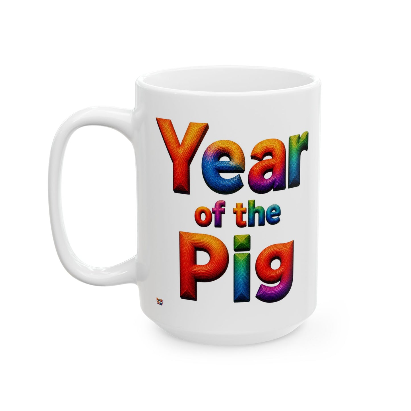 Year of the Pig Mug | Ceramic Coffee Mug 11oz. | 15oz.