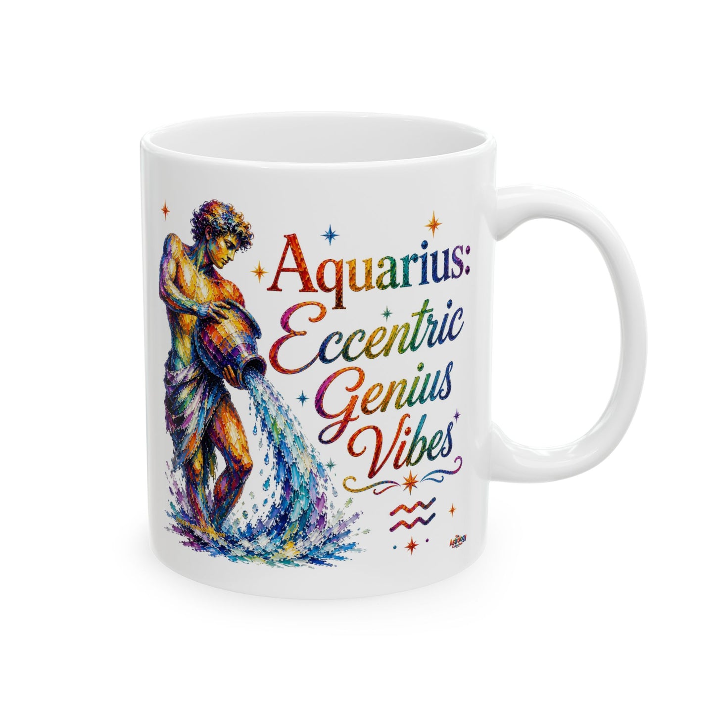 The Aquarius Mug | Ceramic Coffee Mug 11oz. | 15oz.