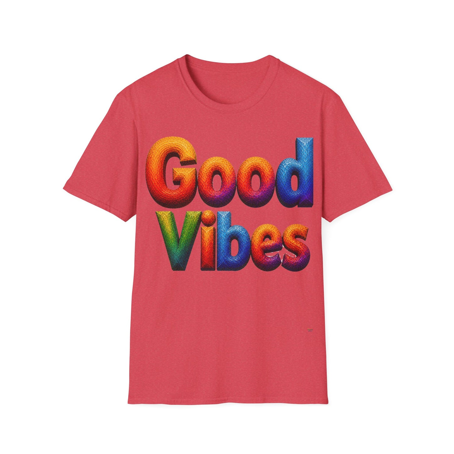 Colorful Good Vibes T-Shirt | 13 Colors | S - 3XL