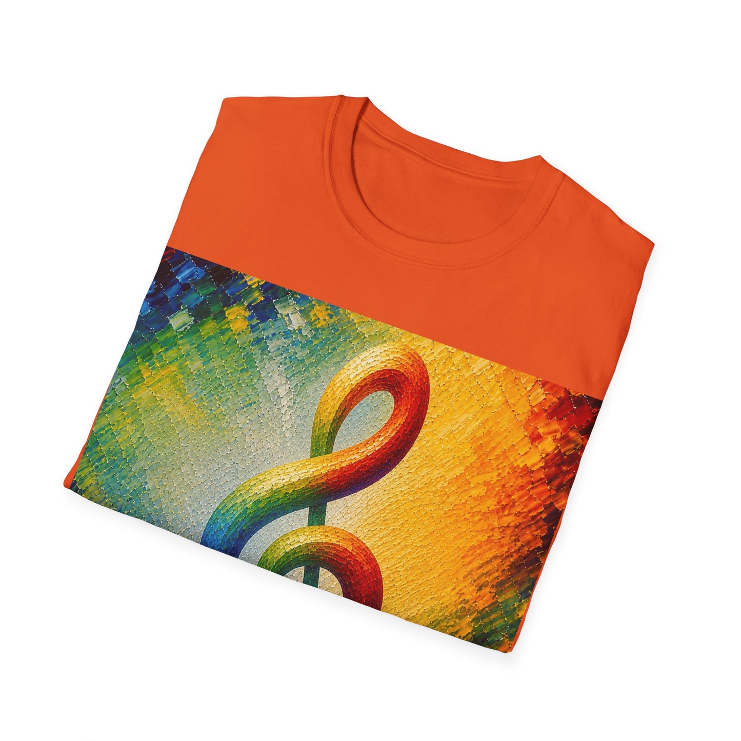 Good Vibes Painted G-Clef T-Shirt | 13 Colors | S - 3XL