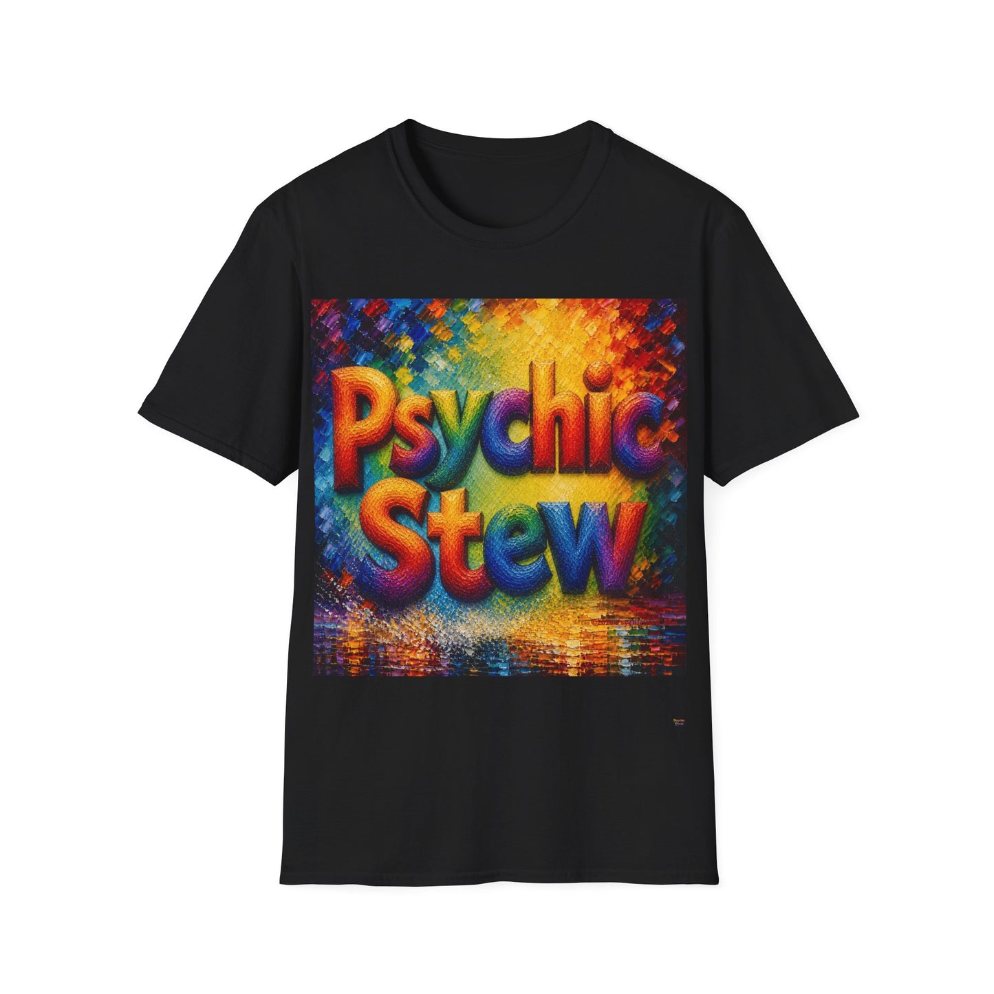Good Vibes Painted Psychic Stew T-Shirt | 13 Colors | S - 3XL