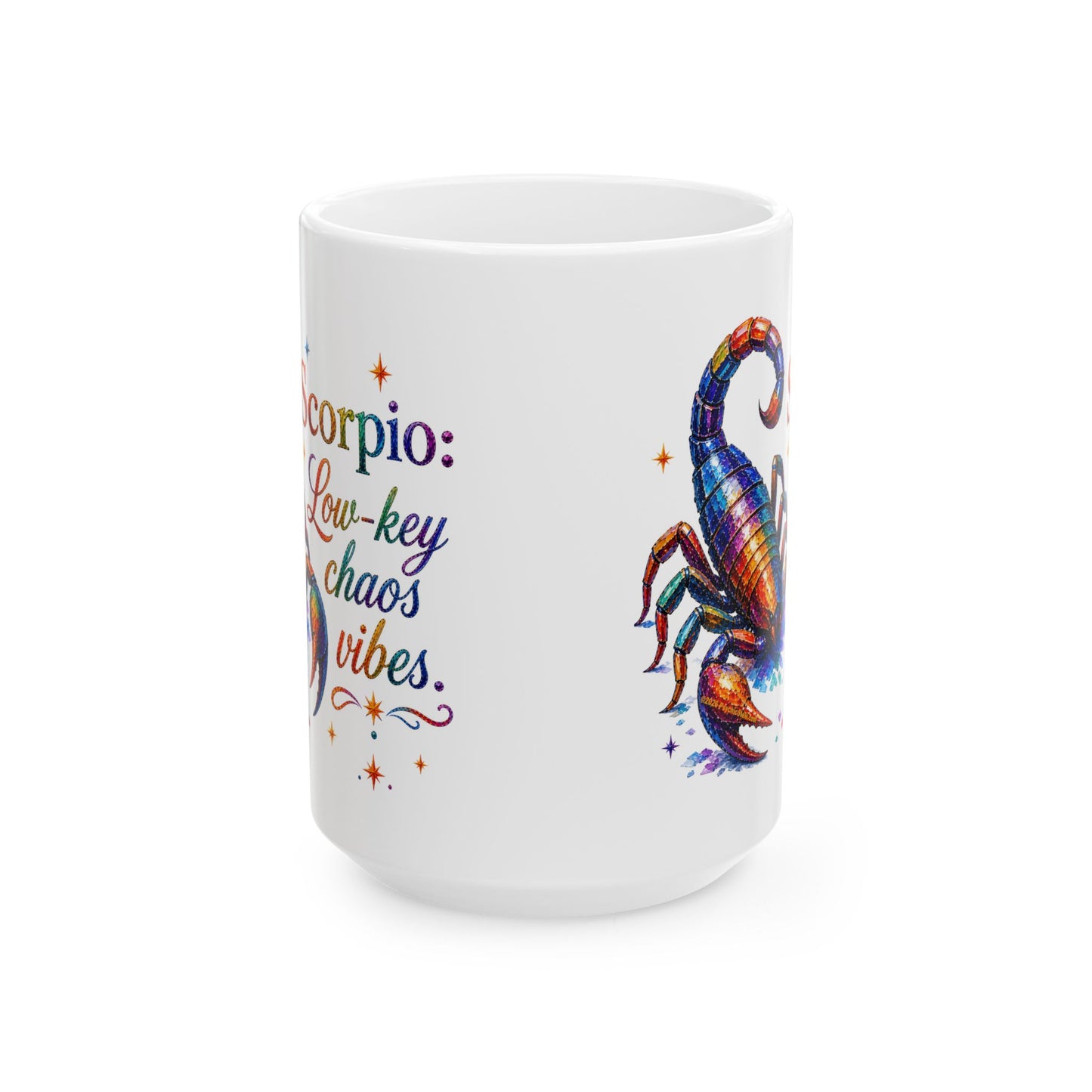 The Scorpio Mug | Ceramic Coffee Mug 11oz. | 15oz.
