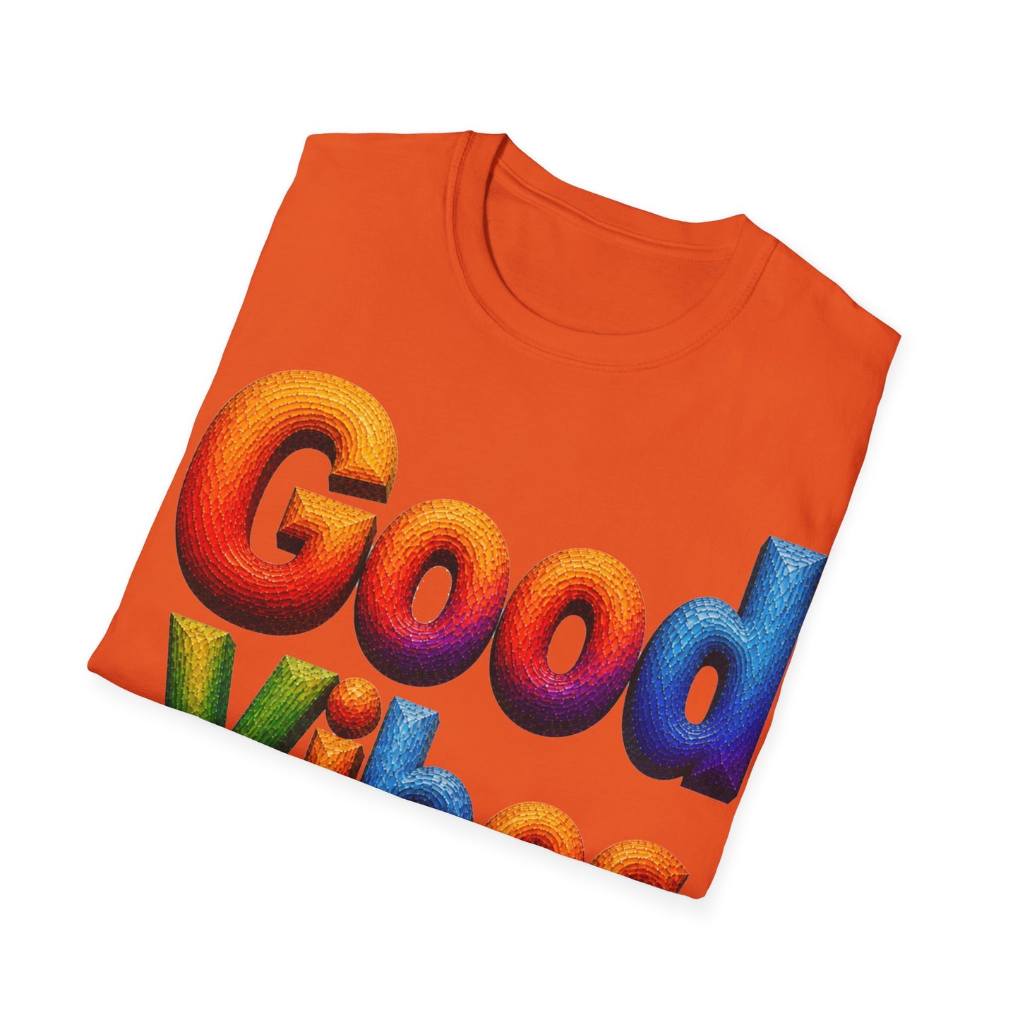 Colorful Good Vibes T-Shirt | 13 Colors | S - 3XL