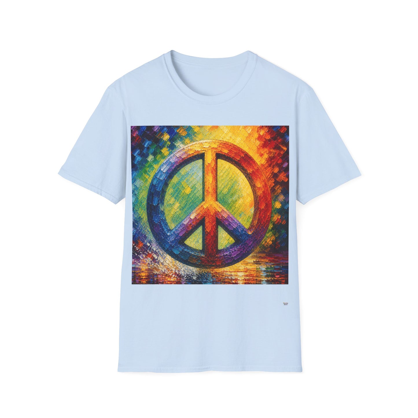 Good Vibes Pretty Peace T-Shirt | 13 Colors | S - 3XL
