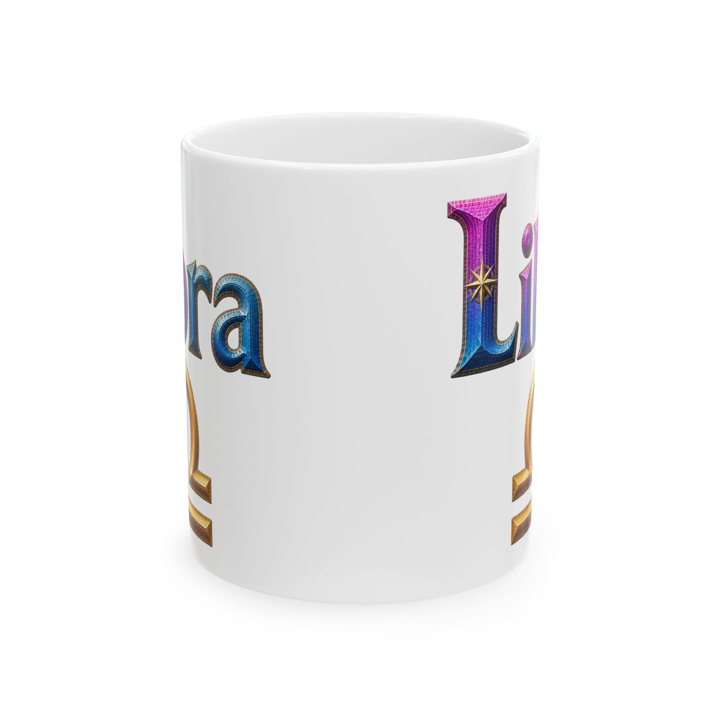 Libra Zodiac Mug | Ceramic Coffee Mug 11oz. | 15oz.