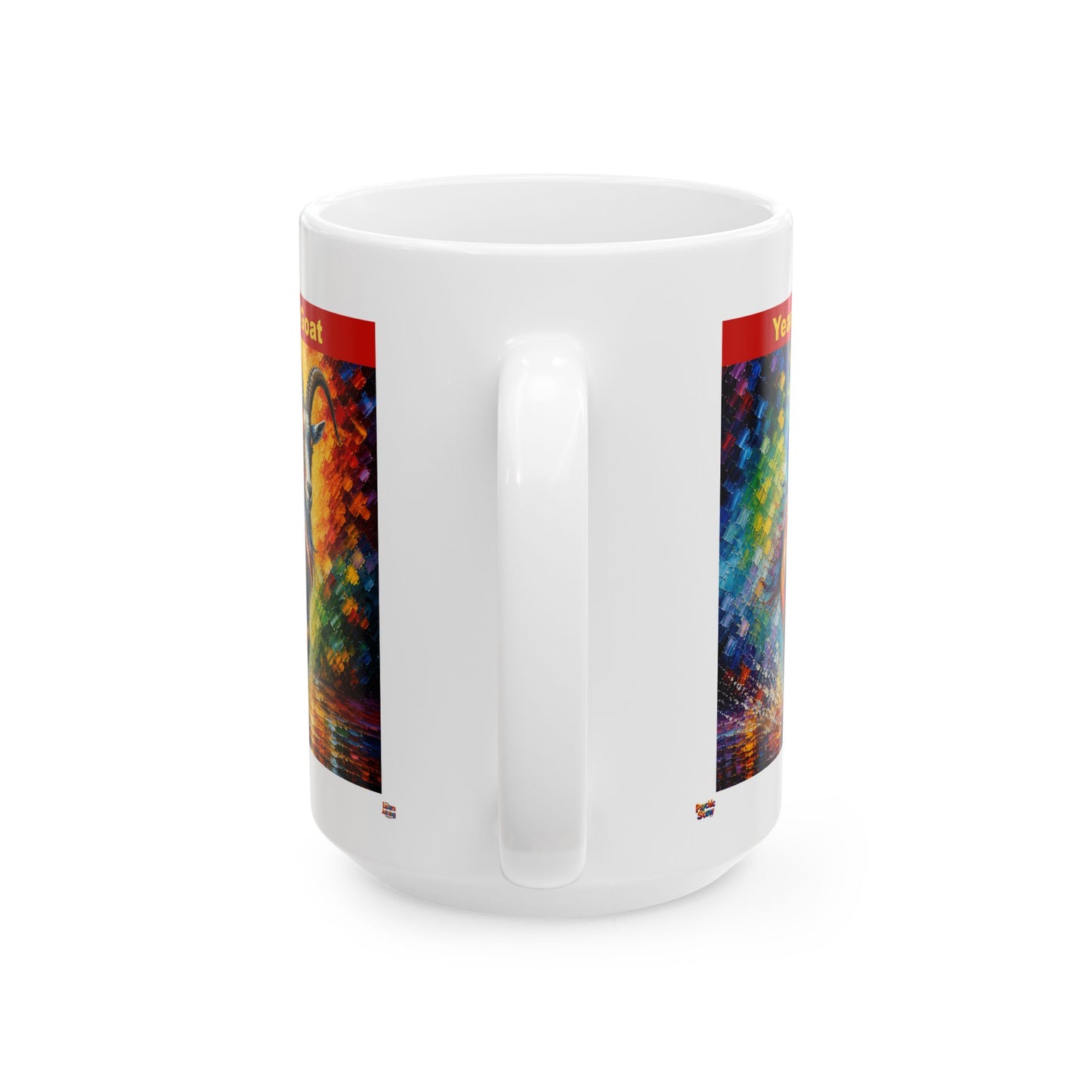 Eastern Year of the Goat Mug | Ceramic Coffee Mug 11oz. | 15oz.