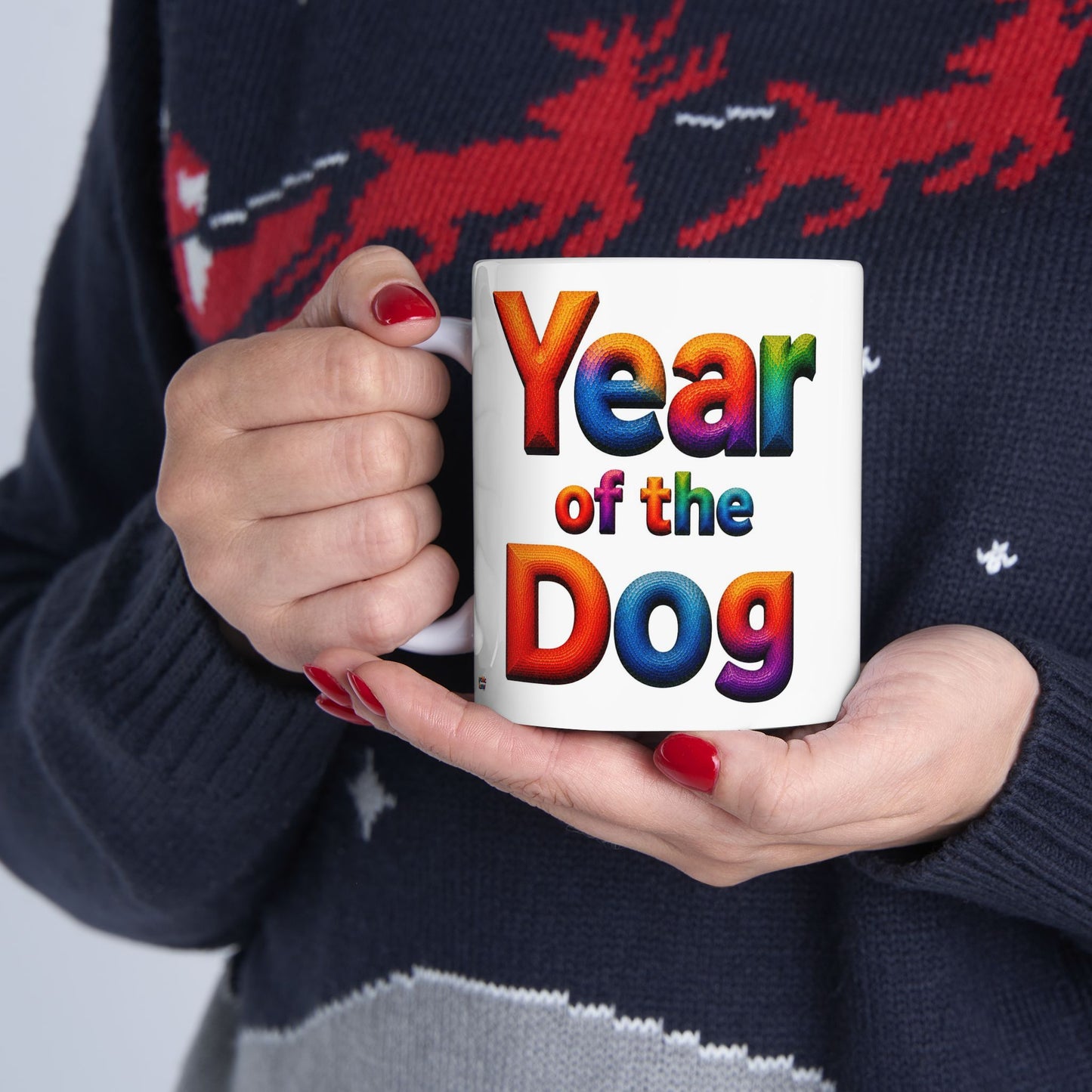 Year of the Dog Mug | Ceramic Coffee Mug 11oz. | 15oz.