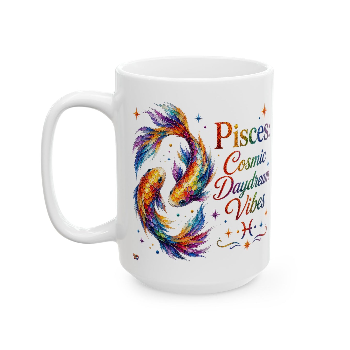 The Pisces Mug | Ceramic Coffee Mug 11oz. | 15oz.