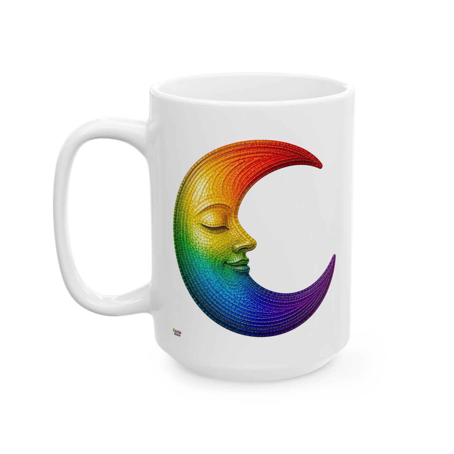 Good Vibes Moon Mug | Ceramic Coffee Mug 11oz. | 15oz.