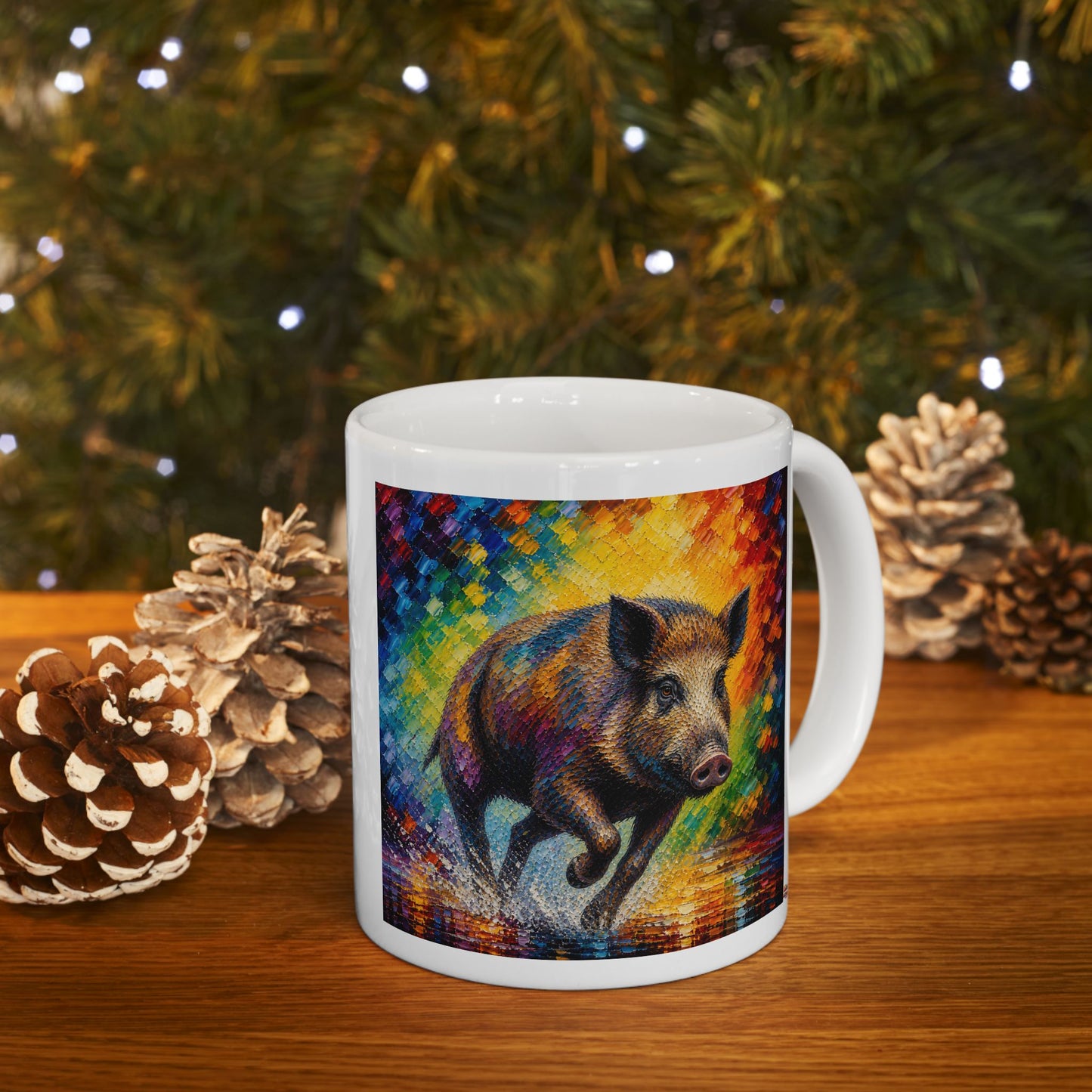 Year of the Pig Mug | Ceramic Coffee Mug 11oz. | 15oz.