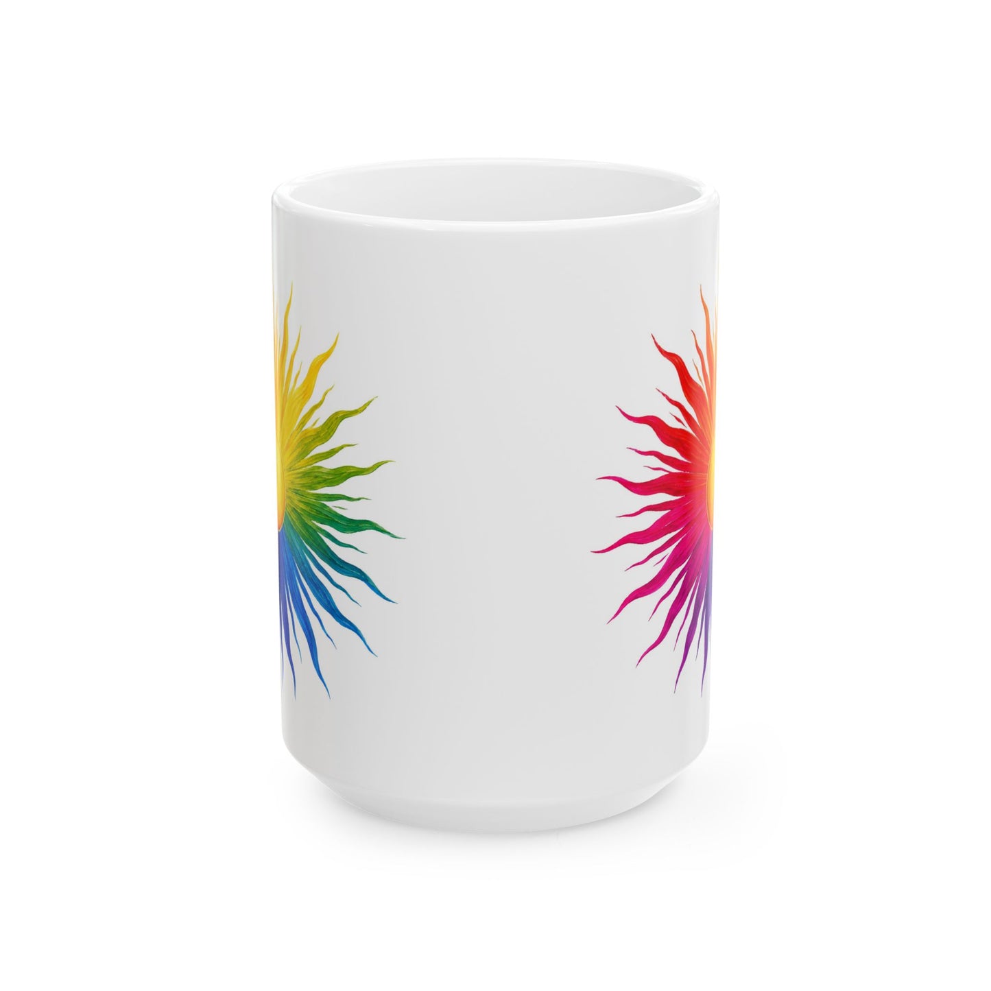 Good Vibes Bright Sun Mug | Ceramic Coffee Mug 11oz. | 15oz.