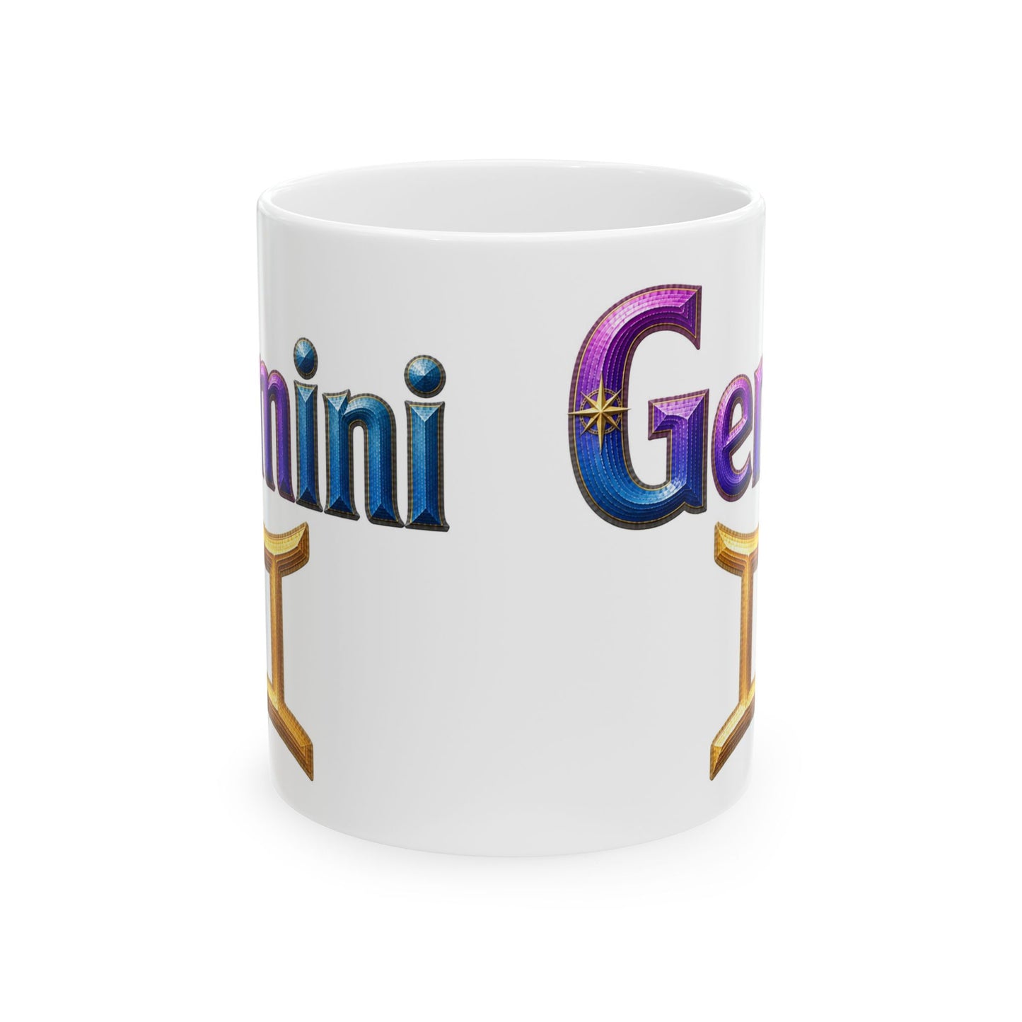 Gemini Zodiac Mug | Ceramic Coffee Mug 11oz. | 15oz.