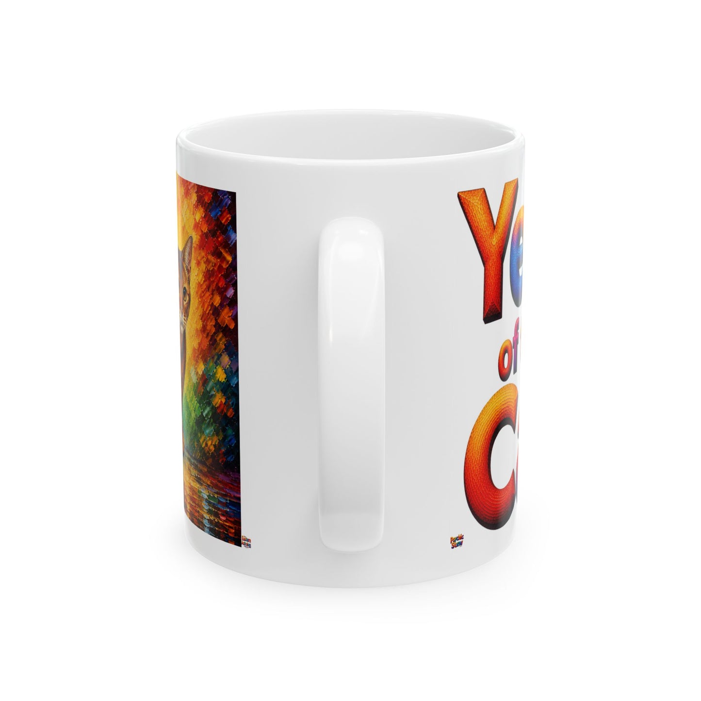 Year of the Cat Mug | Ceramic Coffee Mug 11oz. | 15oz.