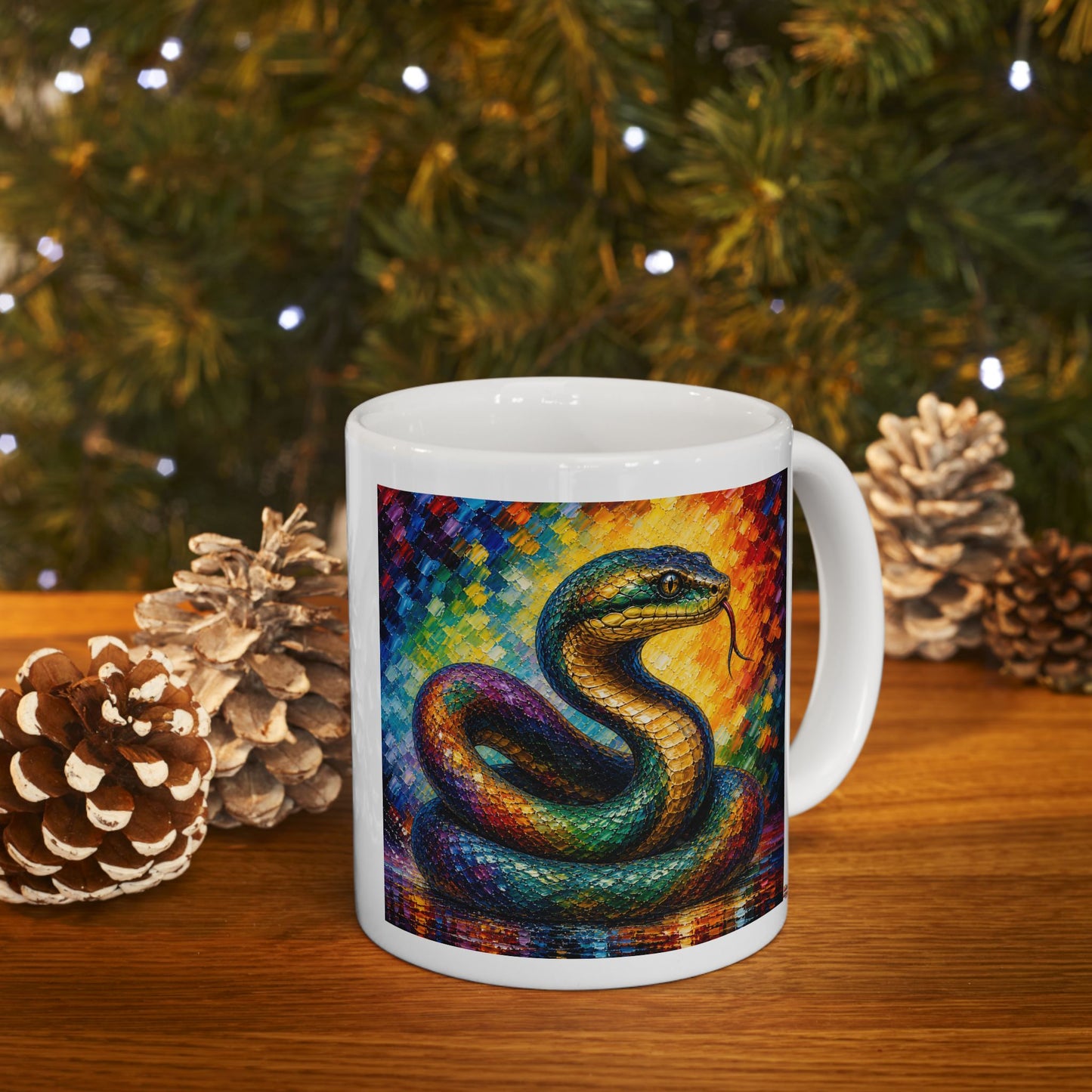 Year of the Snake Mug | Ceramic Coffee Mug 11oz. | 15oz.