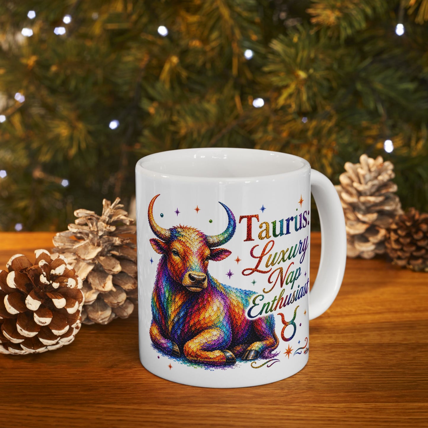 The Taurus Mug | Ceramic Coffee Mug 11oz. | 15oz.