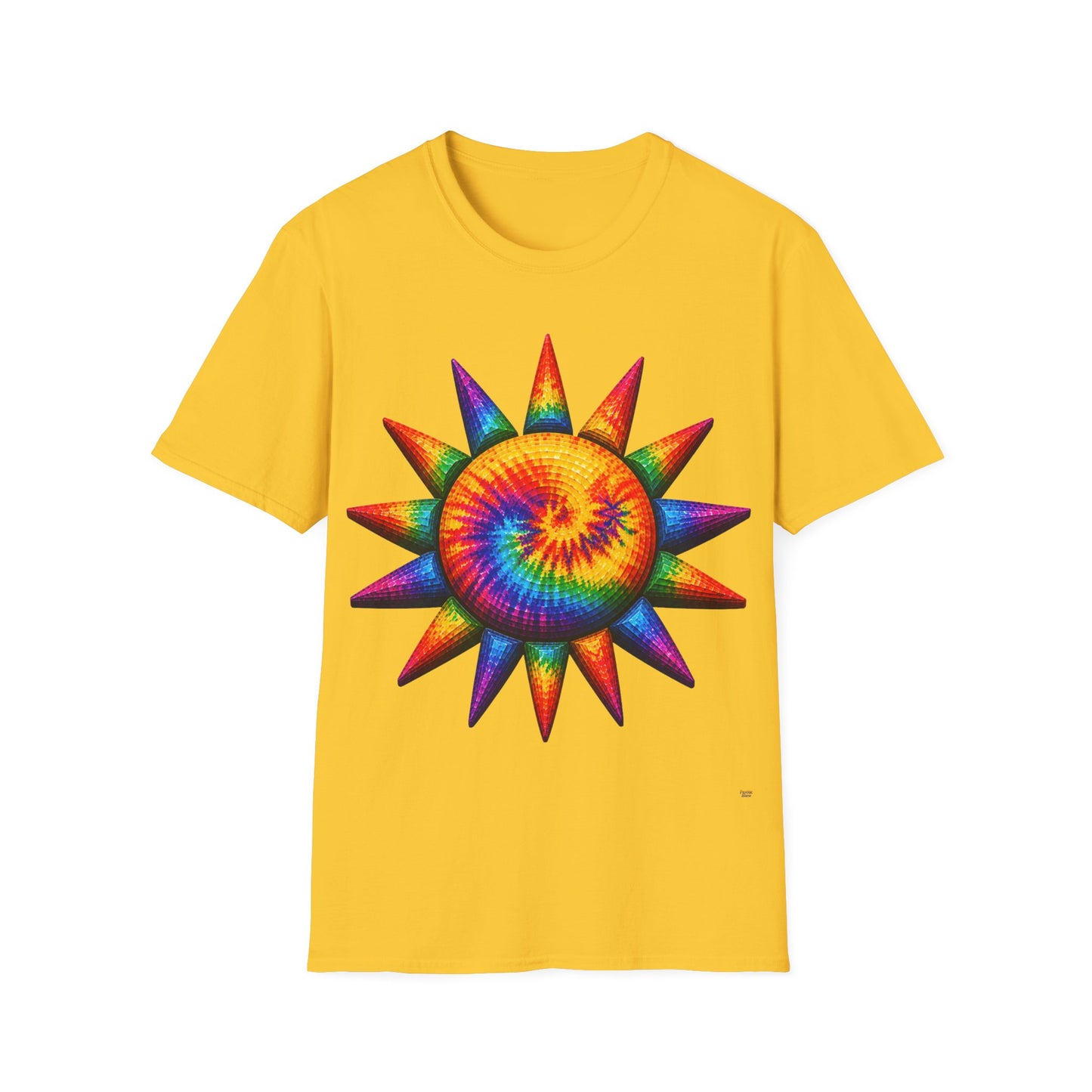 Good Vibes Tie-Dye Sun T-Shirt | 13 Colors | S - 3XL