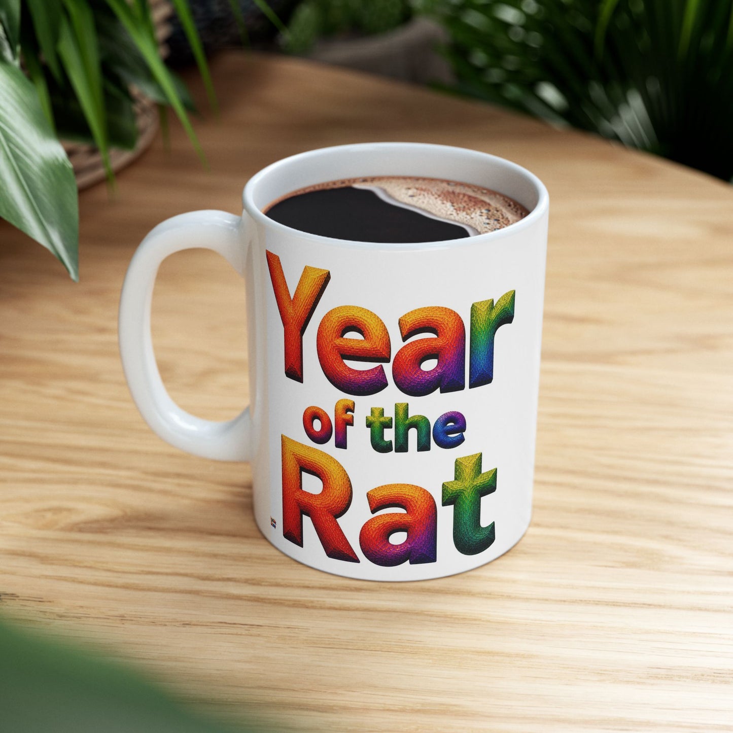 Year of the Rat Mug | Ceramic Coffee Mug 11oz. | 15oz.