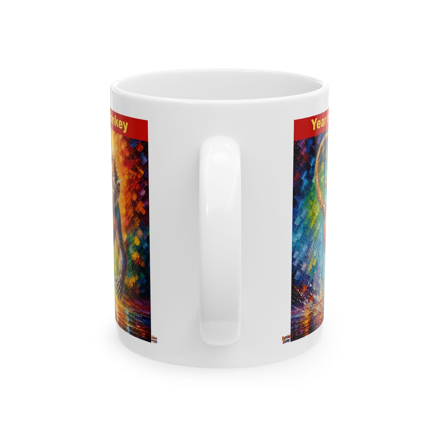 Eastern Year of the Monkey Mug | Ceramic Coffee Mug 11oz. | 15oz.