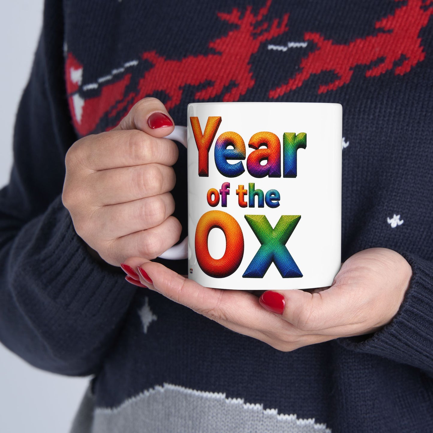 Year of the Ox Mug | Ceramic Coffee Mug 11oz. | 15oz.