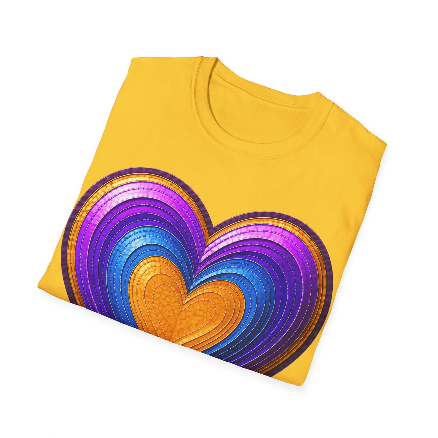 The 3D Heart T-Shirt | 14 Colors | S - 3XL
