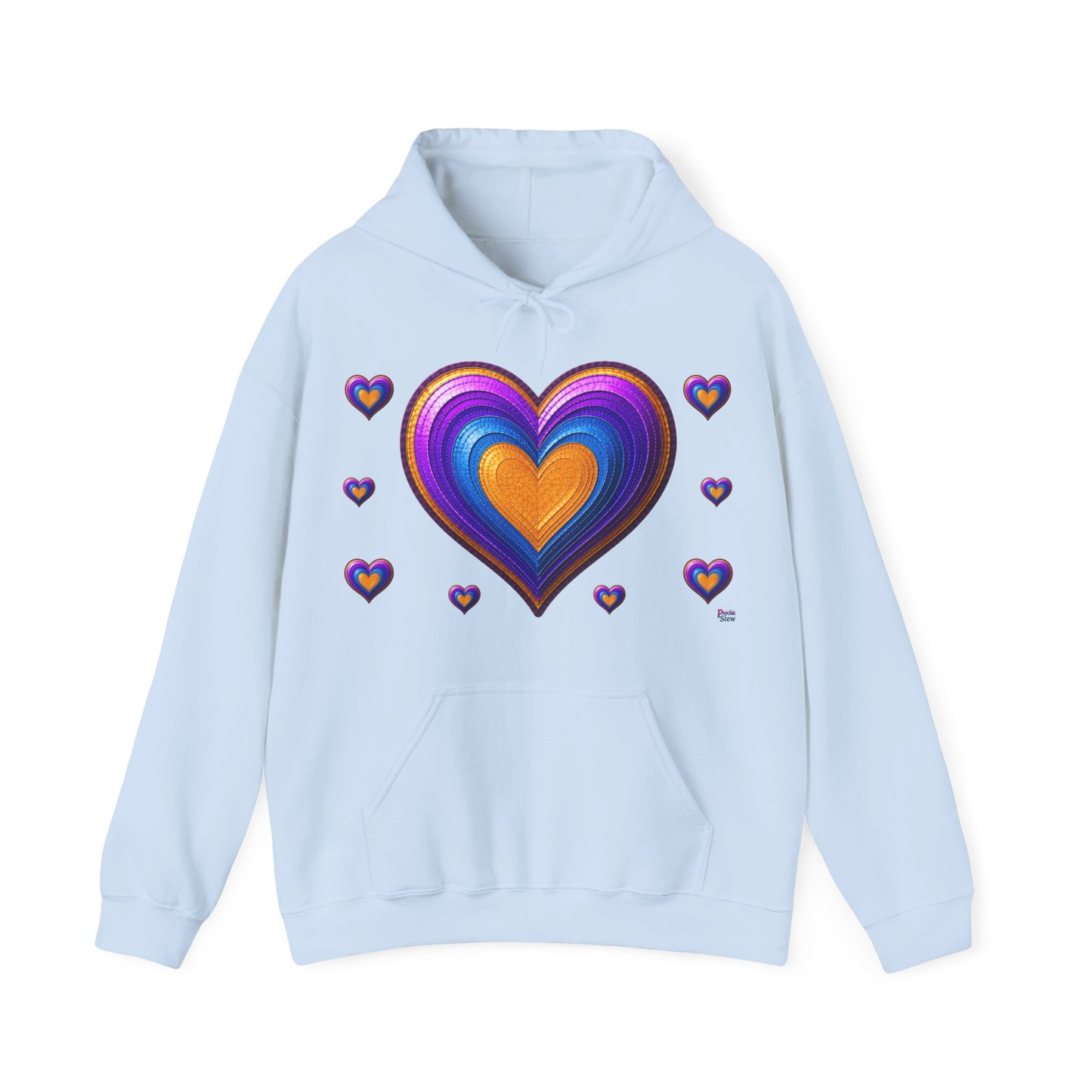 3D Heart Hoodie | The Zodiac Collection