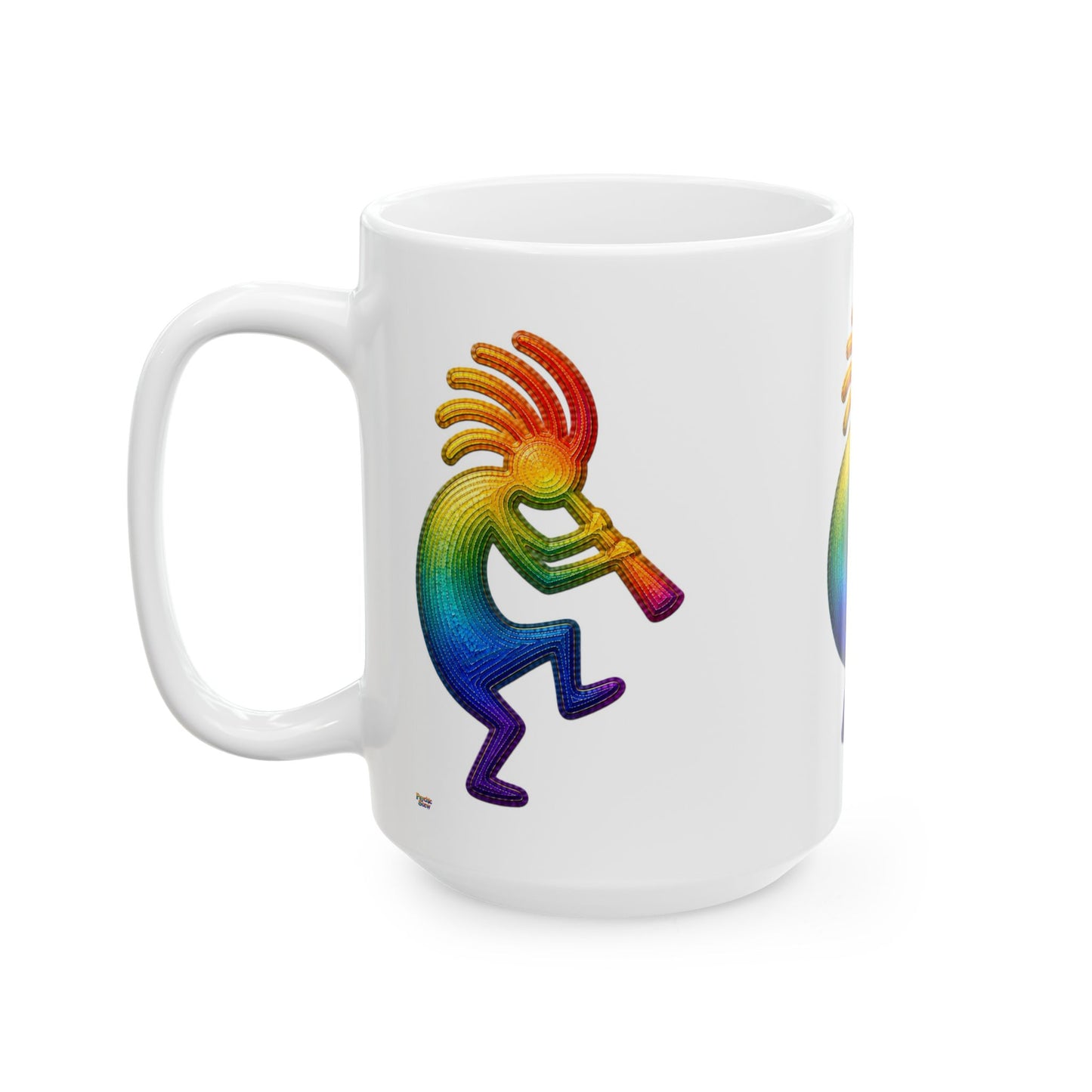 Good Vibes Kokopelli Mug | Ceramic Coffee Mug 11oz. | 15oz.
