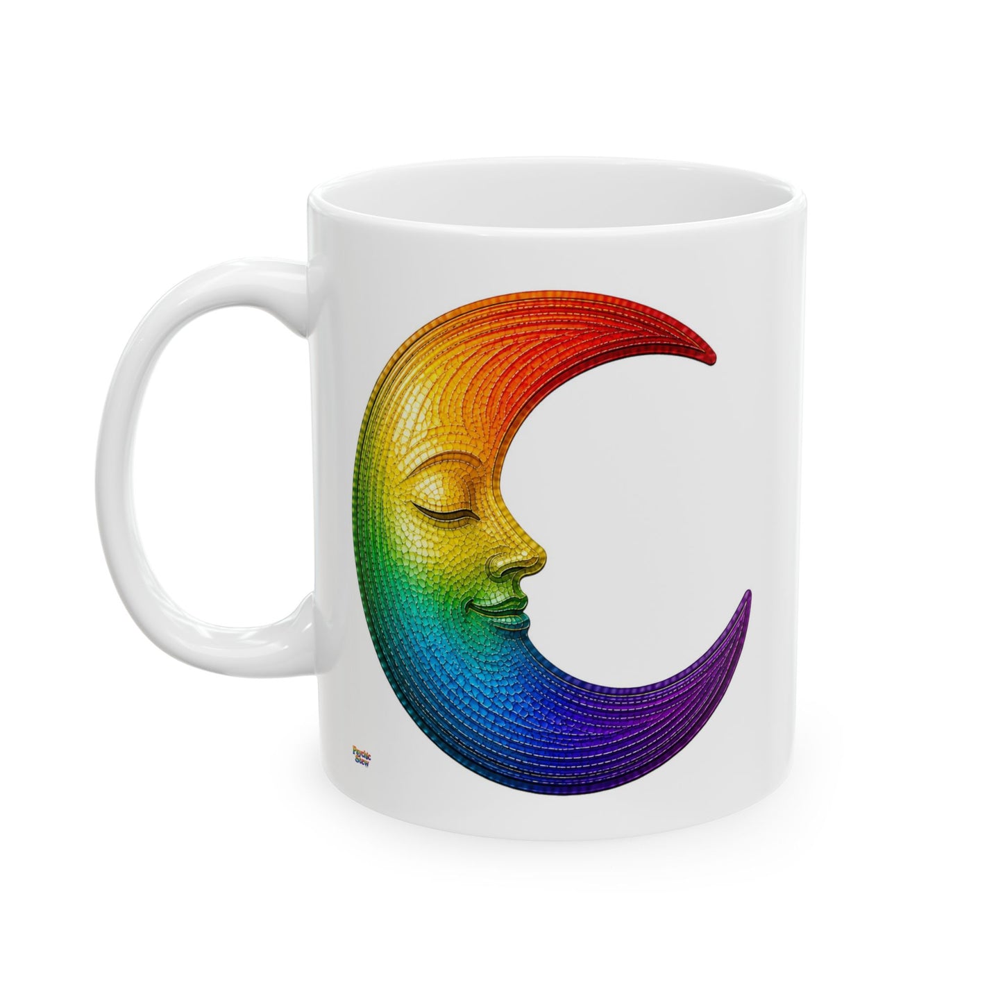 Good Vibes Moon Mug | Ceramic Coffee Mug 11oz. | 15oz.