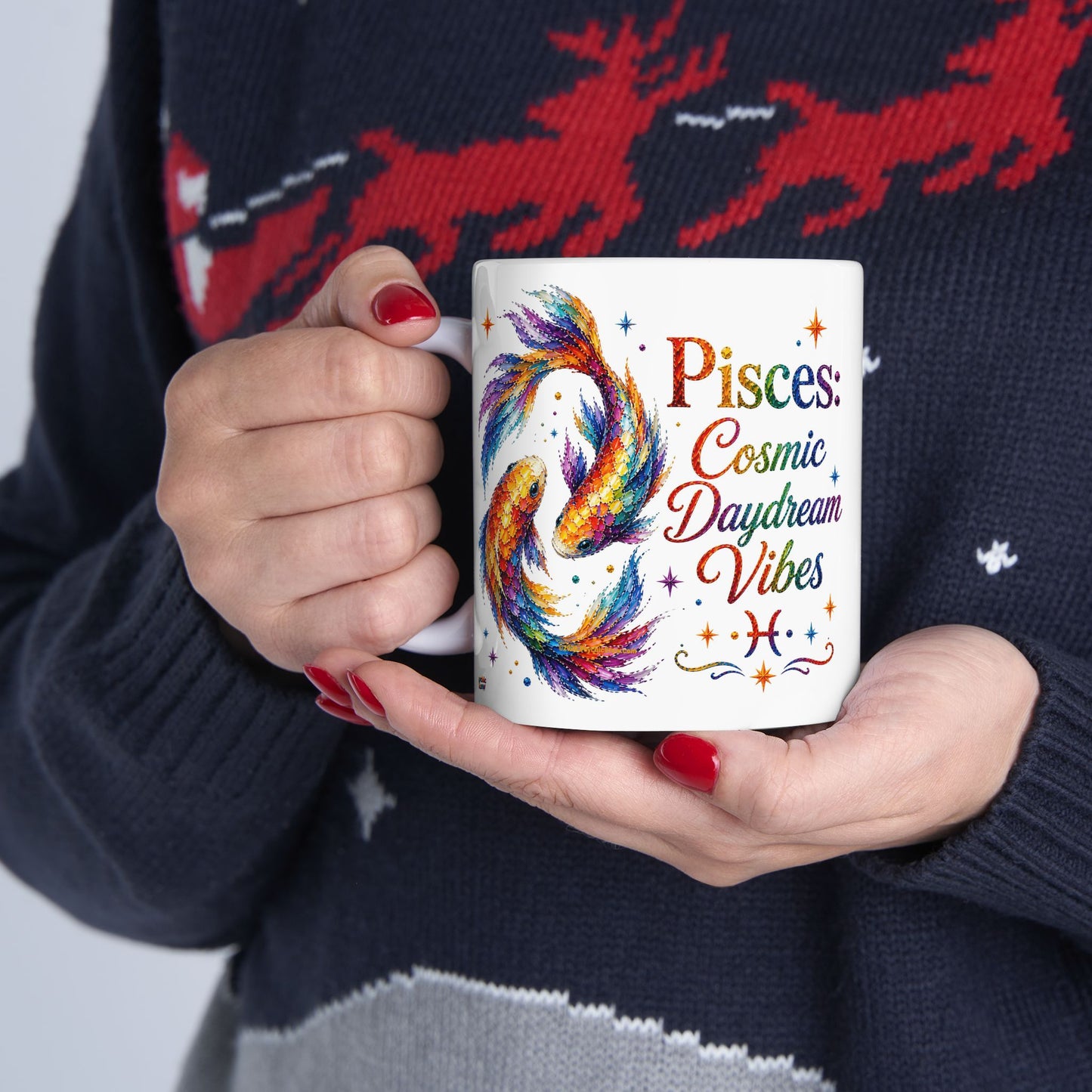 The Pisces Mug | Ceramic Coffee Mug 11oz. | 15oz.