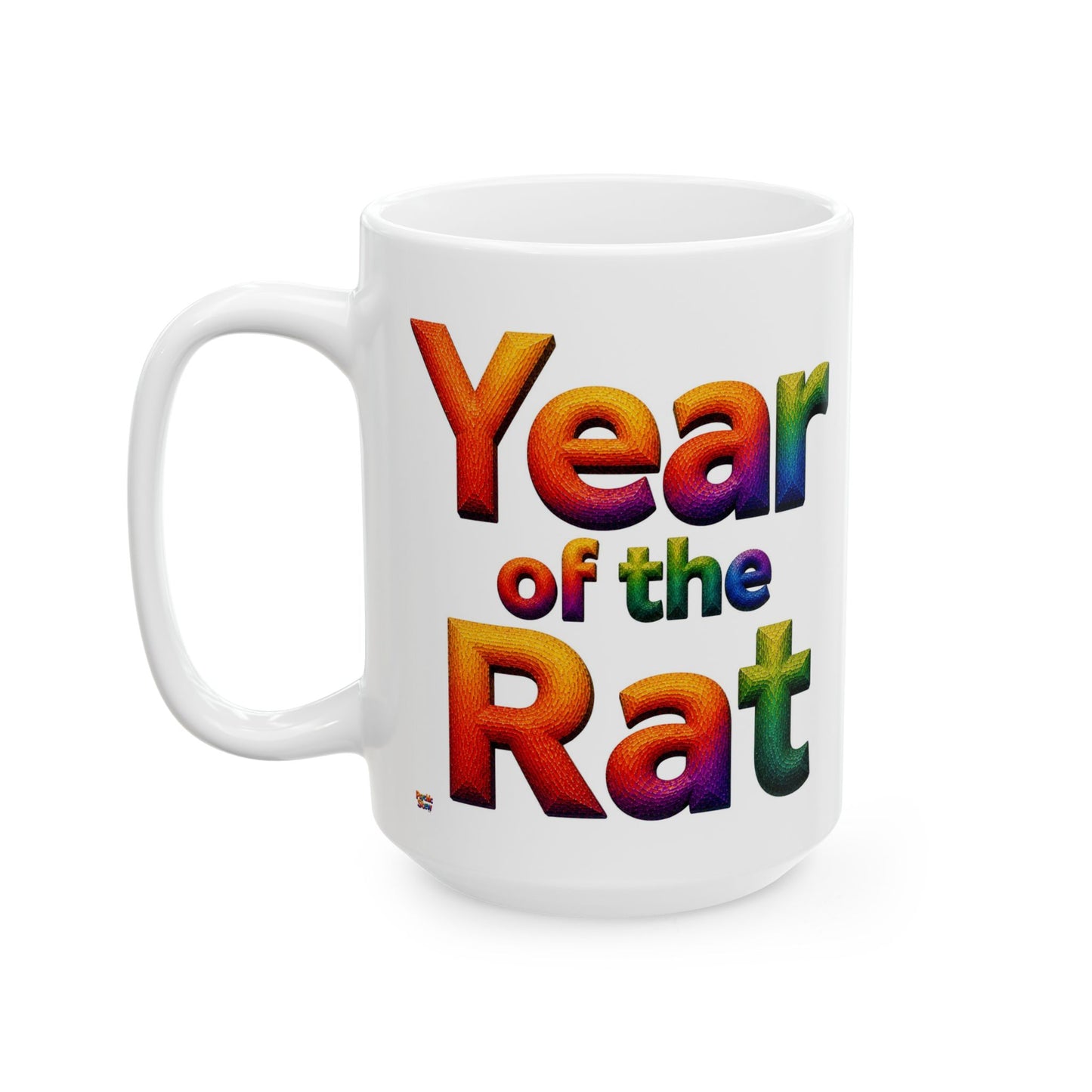 Year of the Rat Mug | Ceramic Coffee Mug 11oz. | 15oz.