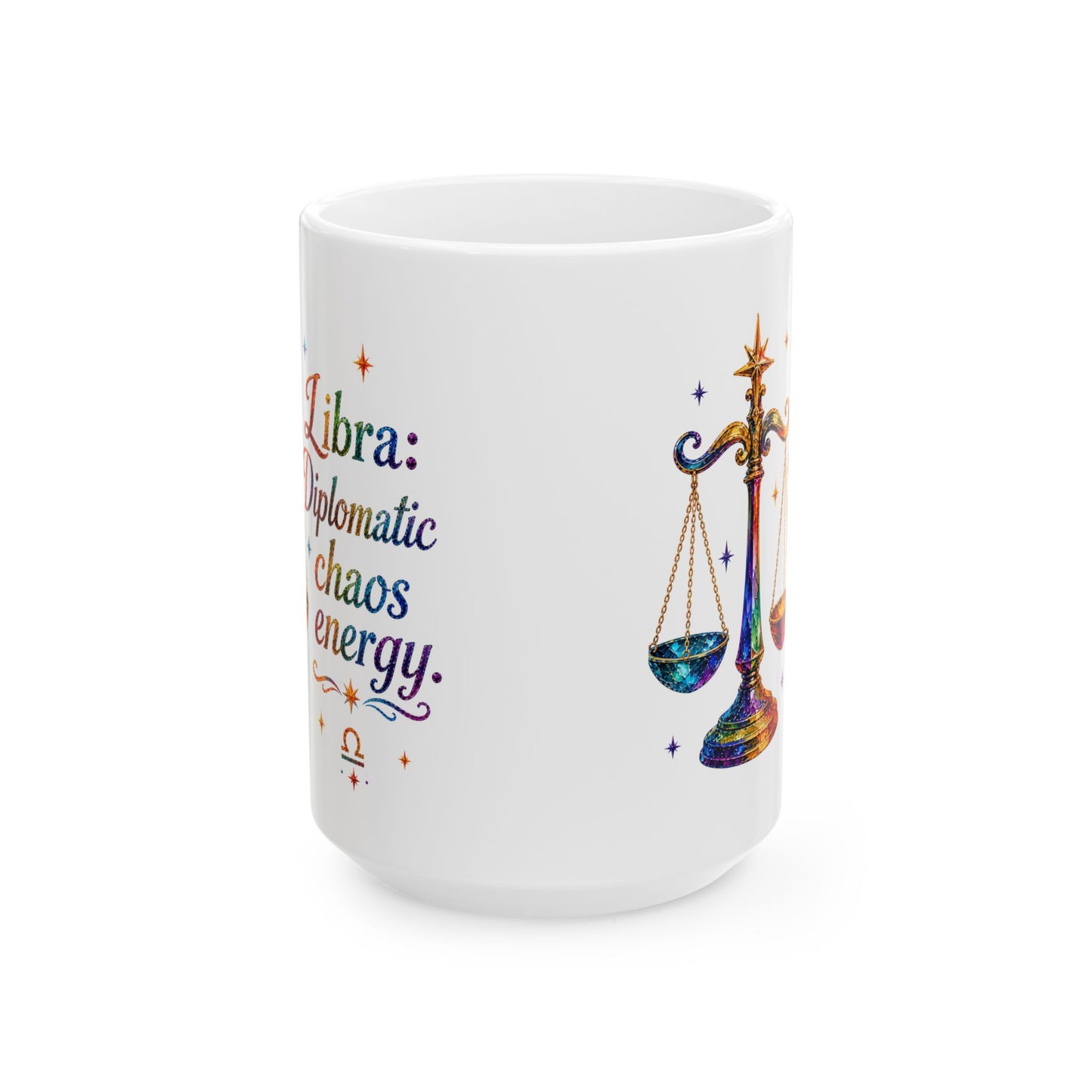 The Libra Mug | Ceramic Coffee Mug 11oz. | 15oz.