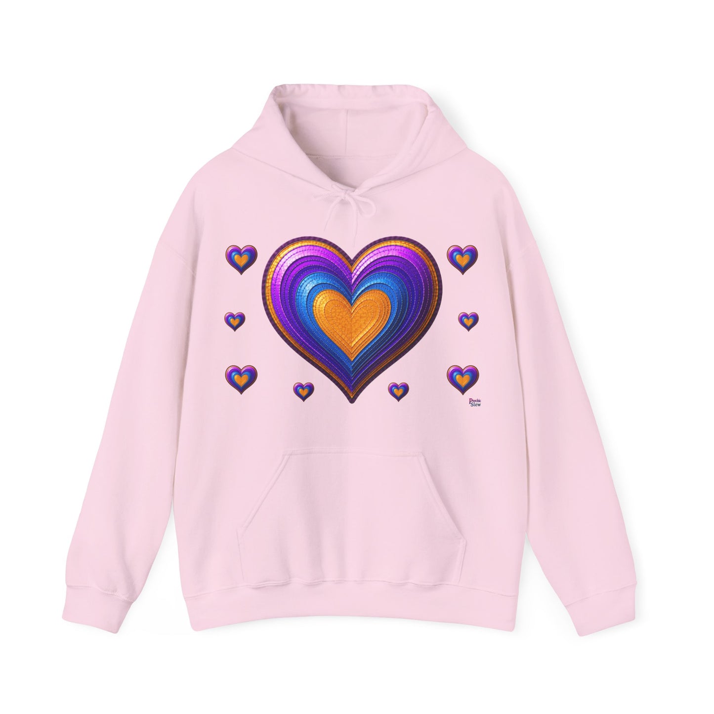 3D Heart Hoodie | The Zodiac Collection