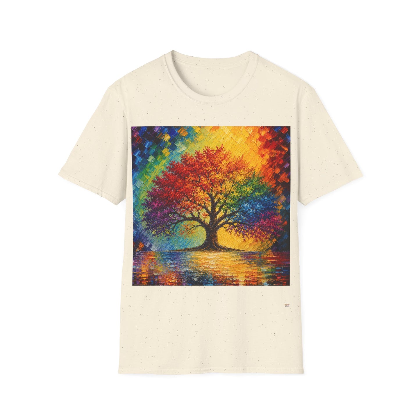 Good Vibes Painted Tree T-Shirt | 13 Colors | S - 3XL