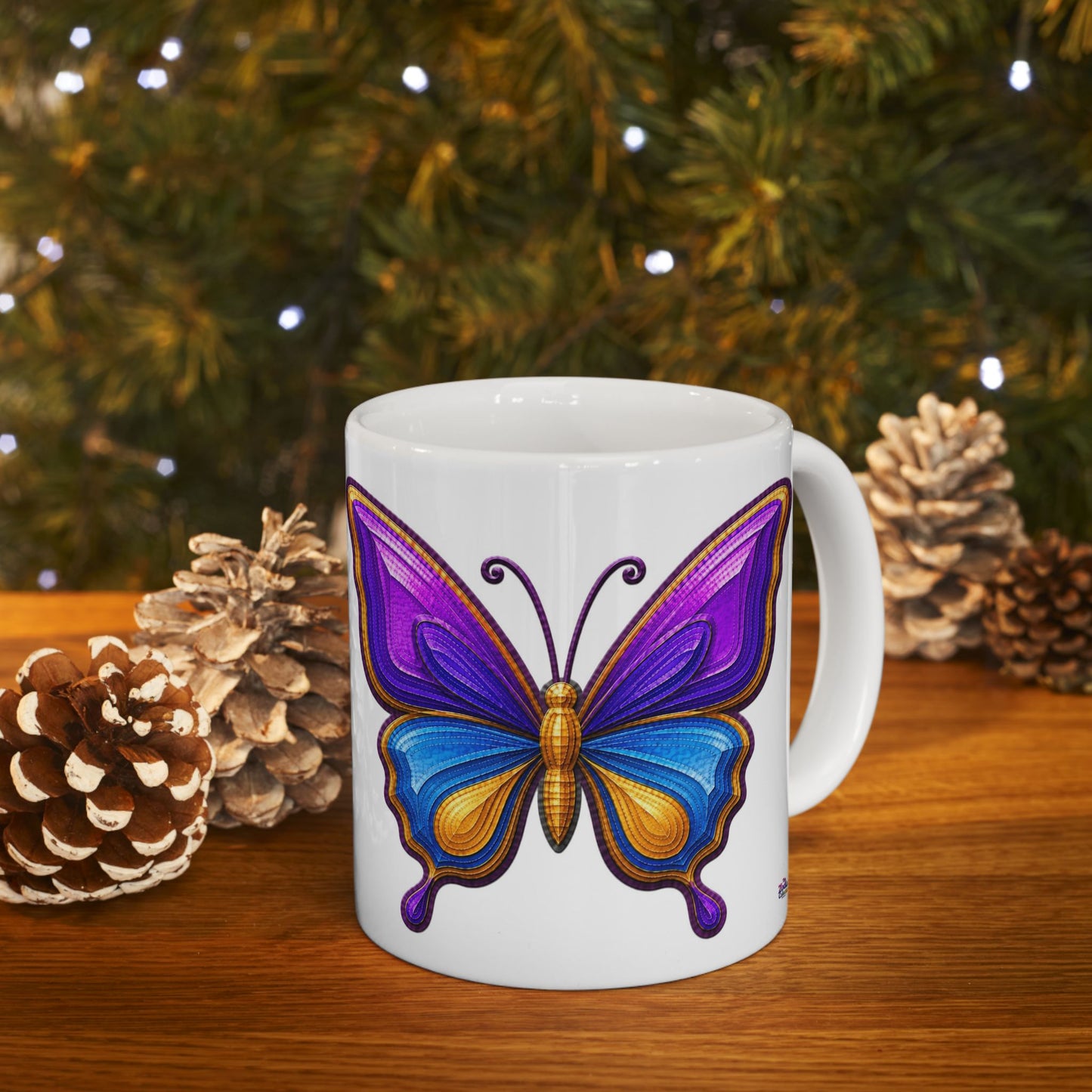 Zodiac 3D Butterfly Mug | Ceramic Coffee Mug 11oz. | 15oz.