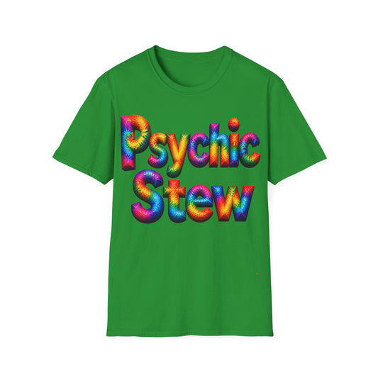 Good Vibes Tie-Dye Psychic Stew T-Shirt | 13 Colors | S - 3XL