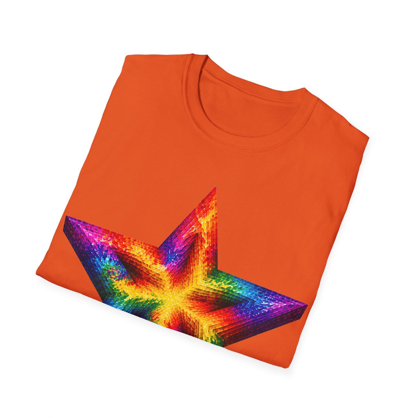 Good Vibes Tie-Dye Star T-Shirt | 13 Colors | S - 3XL