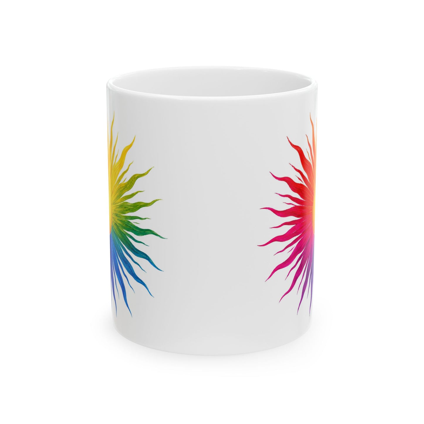 Good Vibes Bright Sun Mug | Ceramic Coffee Mug 11oz. | 15oz.