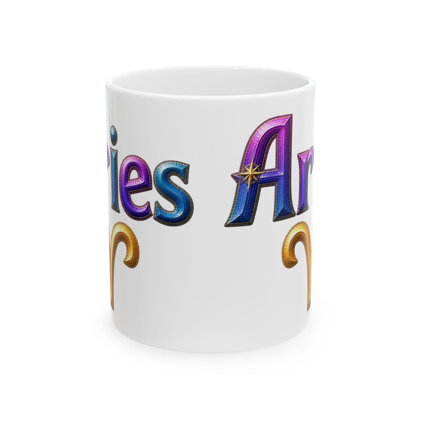Aries Zodiac Mug | Ceramic Coffee Mug 11oz. | 15oz.