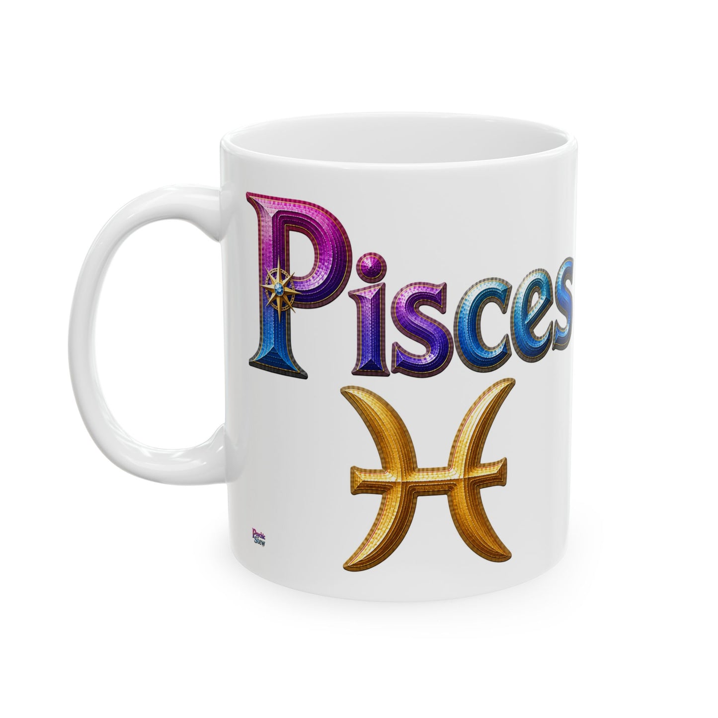 Pisces Zodiac Mug | Ceramic Coffee Mug 11oz. | 15oz.