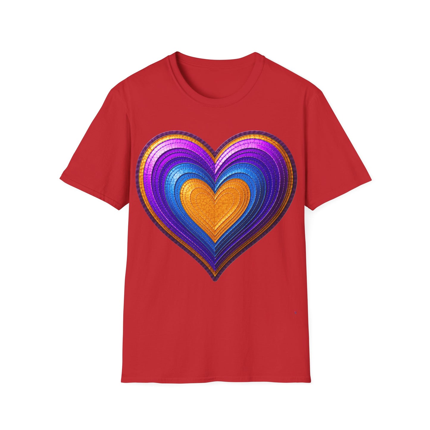 The 3D Heart T-Shirt | 14 Colors | S - 3XL