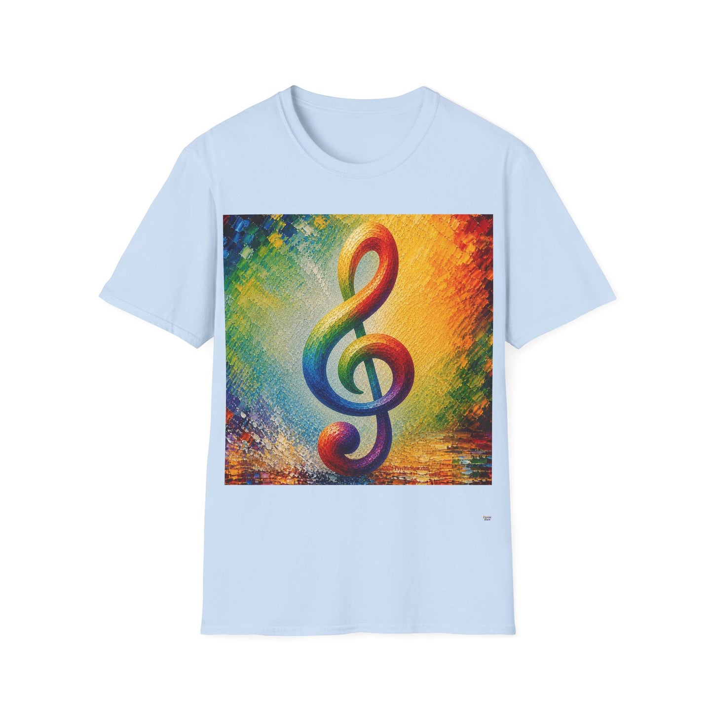 Good Vibes Painted G-Clef T-Shirt | 13 Colors | S - 3XL