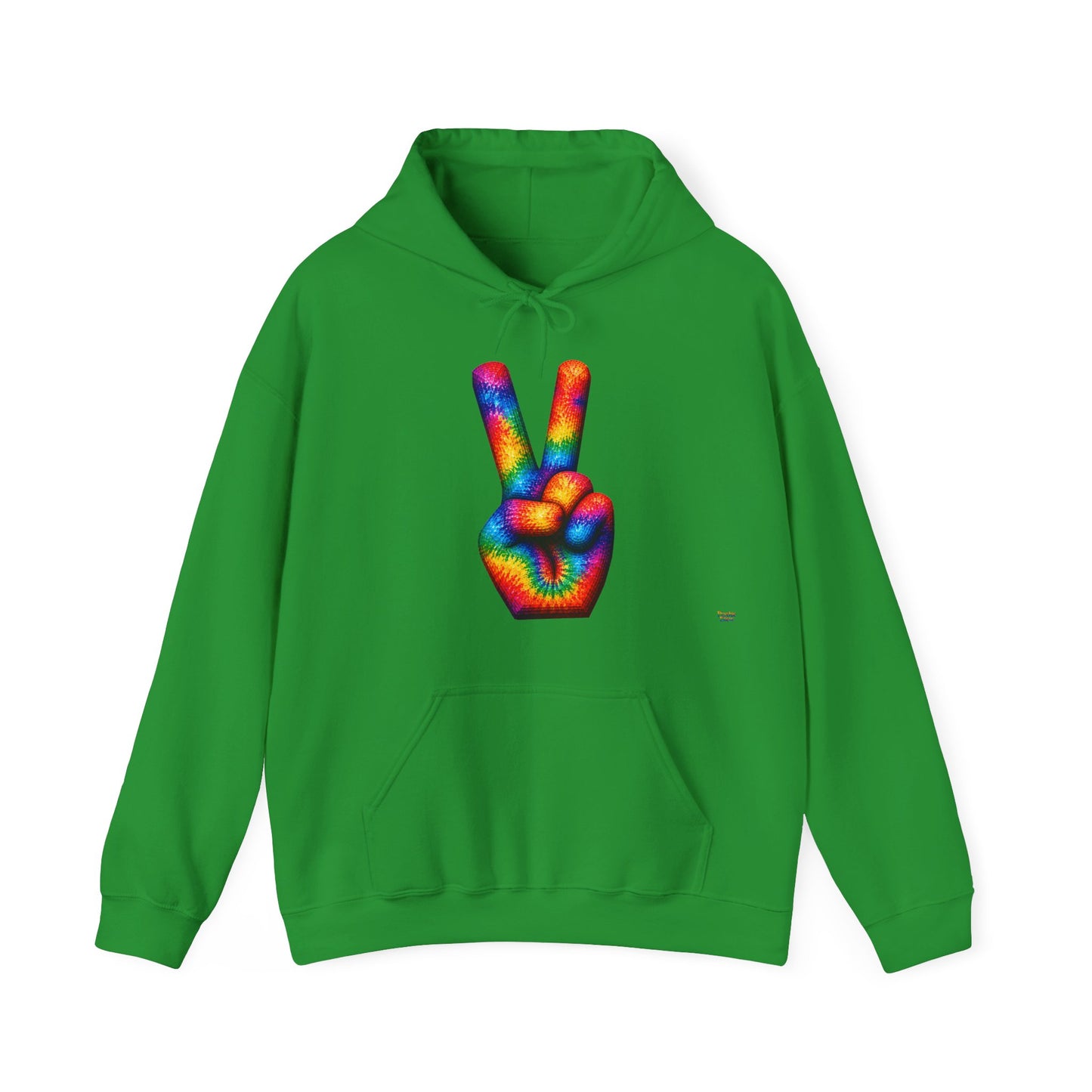 Tie-Dye Peace Hoodie | The Good Vibes Collection