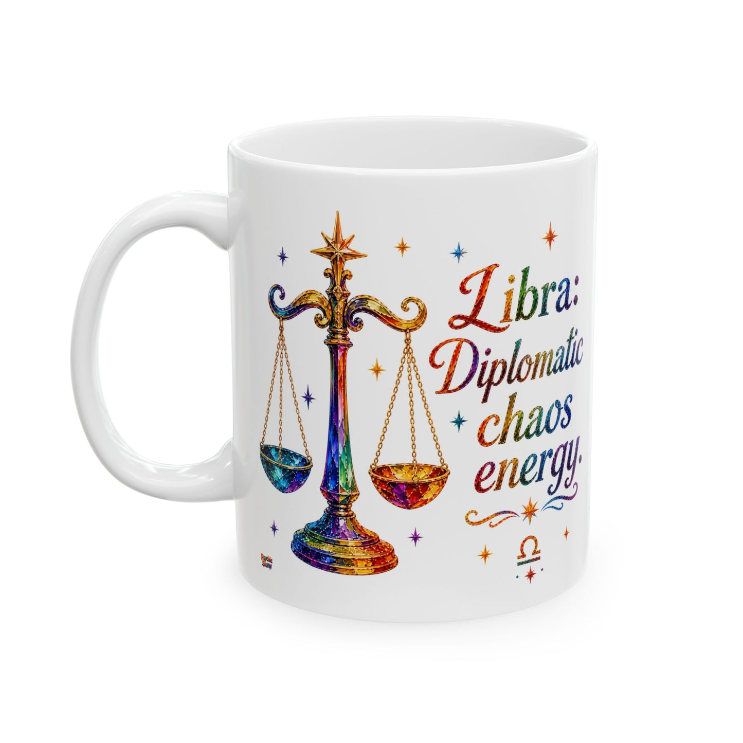 The Libra Mug | Ceramic Coffee Mug 11oz. | 15oz.