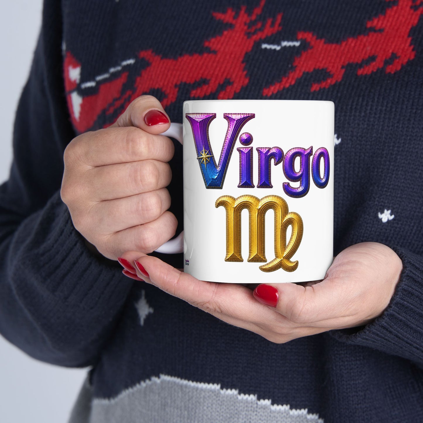Virgo Zodiac Mug | Ceramic Coffee Mug 11oz. | 15oz.
