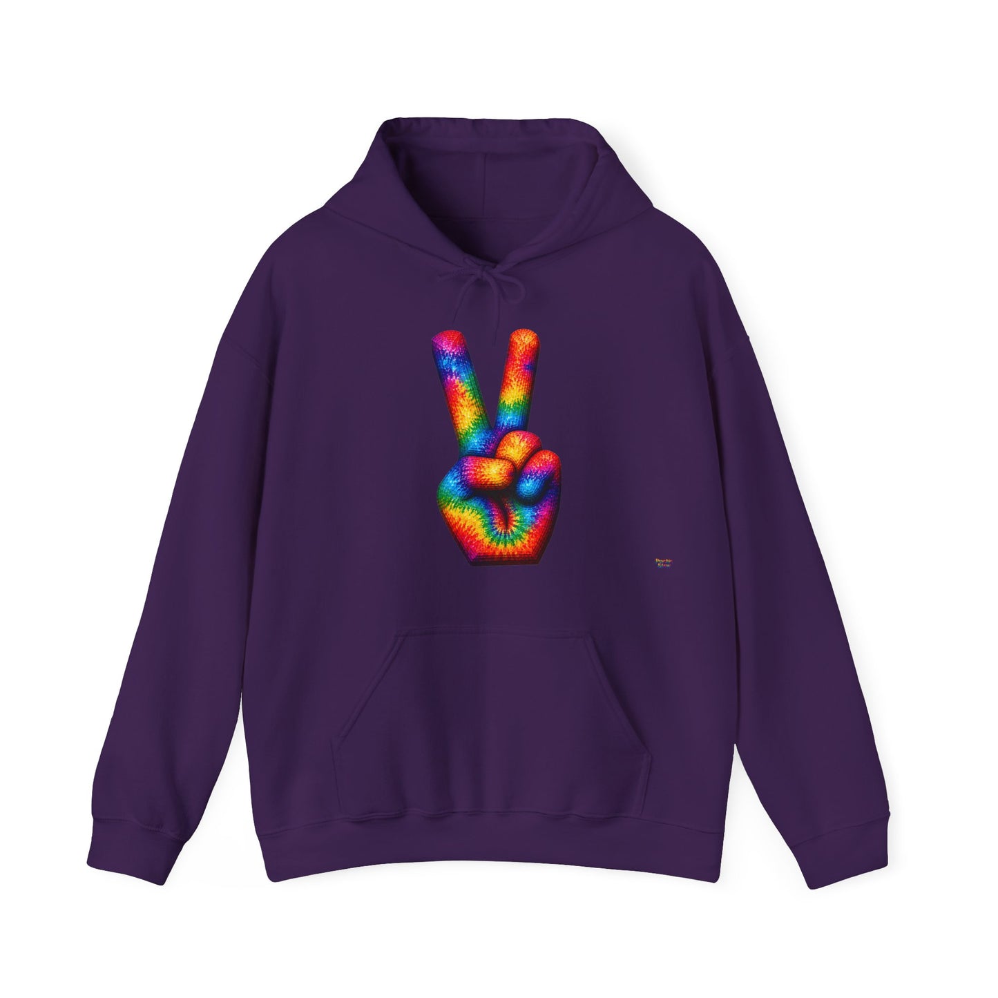 Tie-Dye Peace Hoodie | The Good Vibes Collection