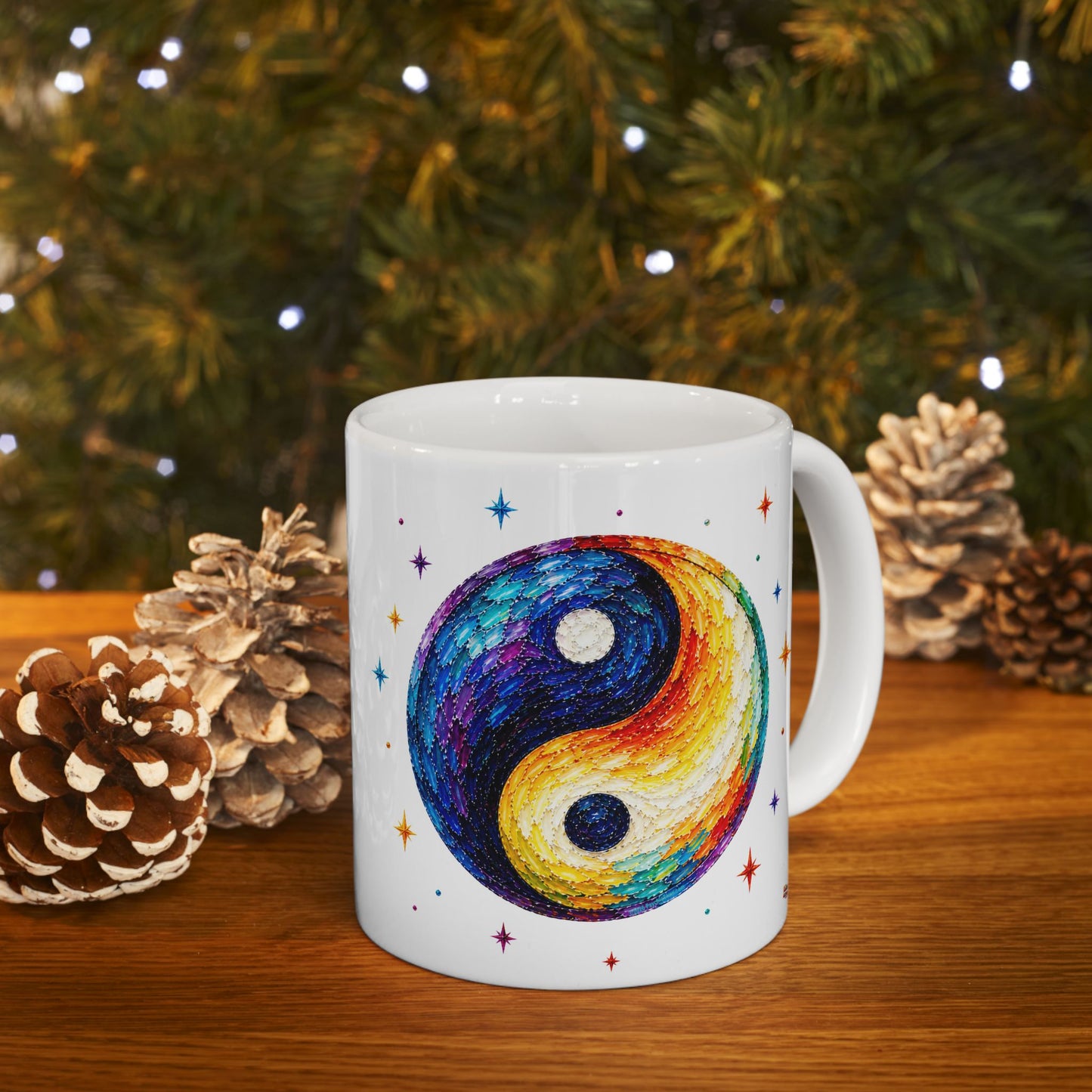 Yin-Yang Mug | Ceramic Coffee Mug 11oz. | 15oz.