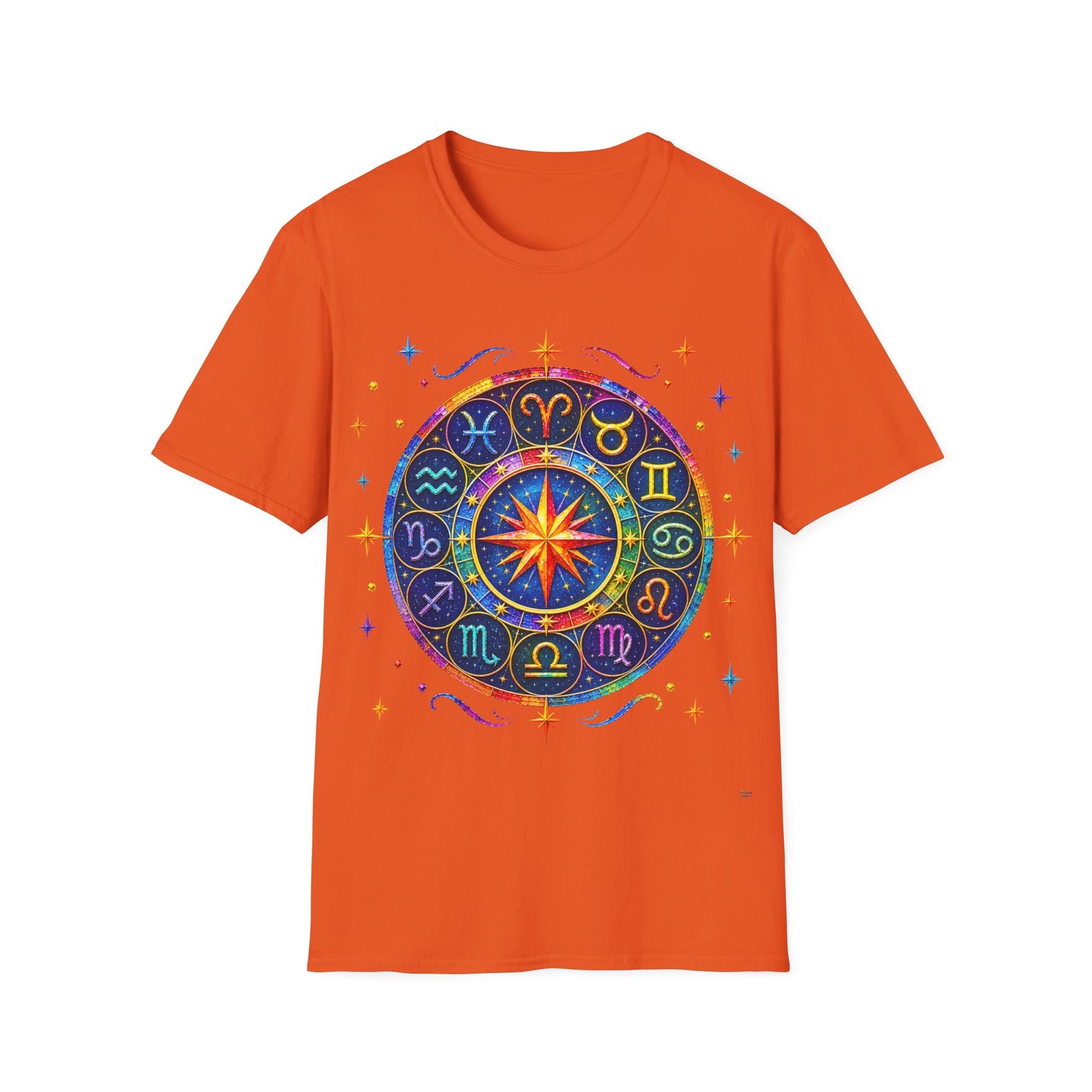 Zodiac Wheel T-Shirt | 13 Colors | S - 3XL