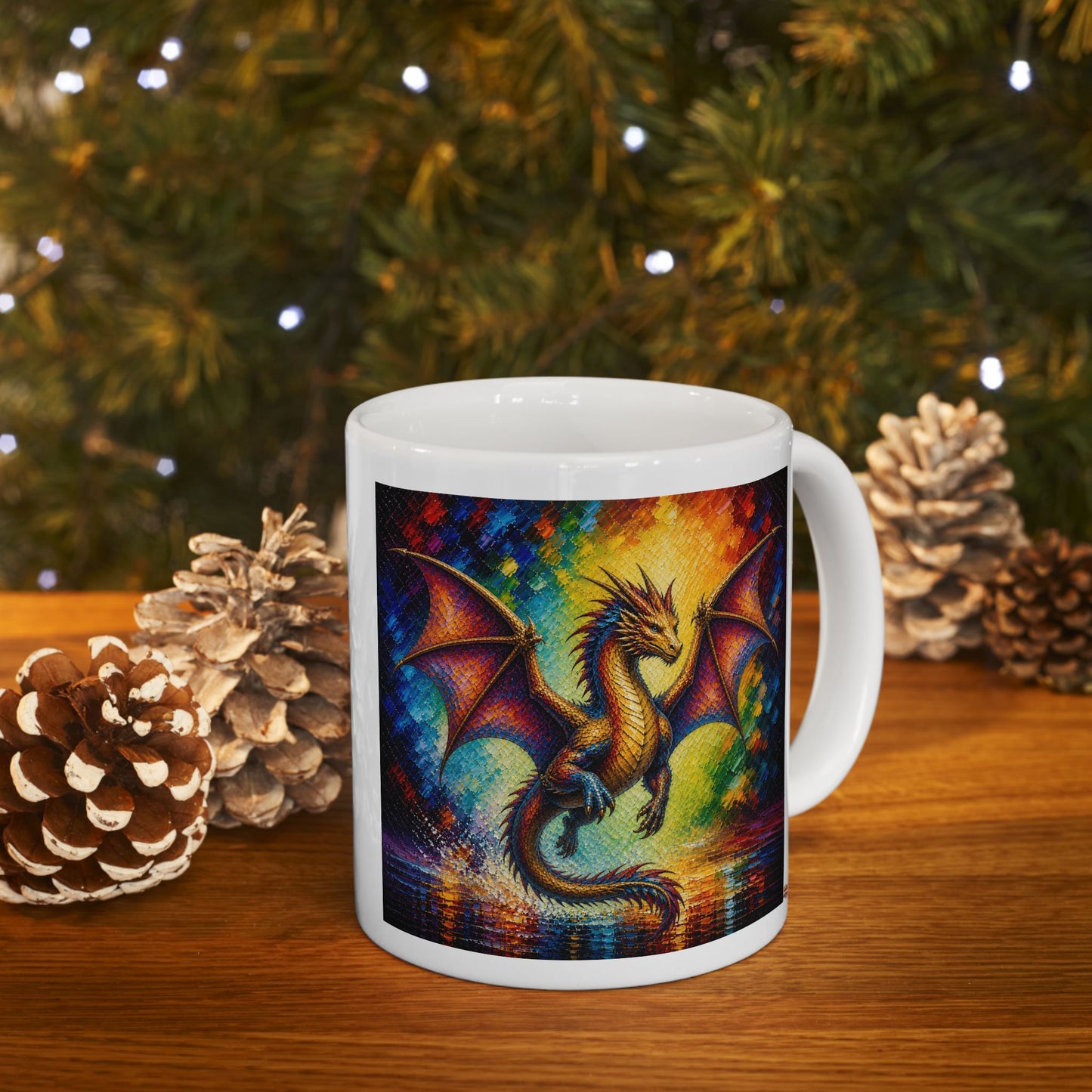 Year of the Dragon Mug | Ceramic Coffee Mug 11oz. | 15oz.