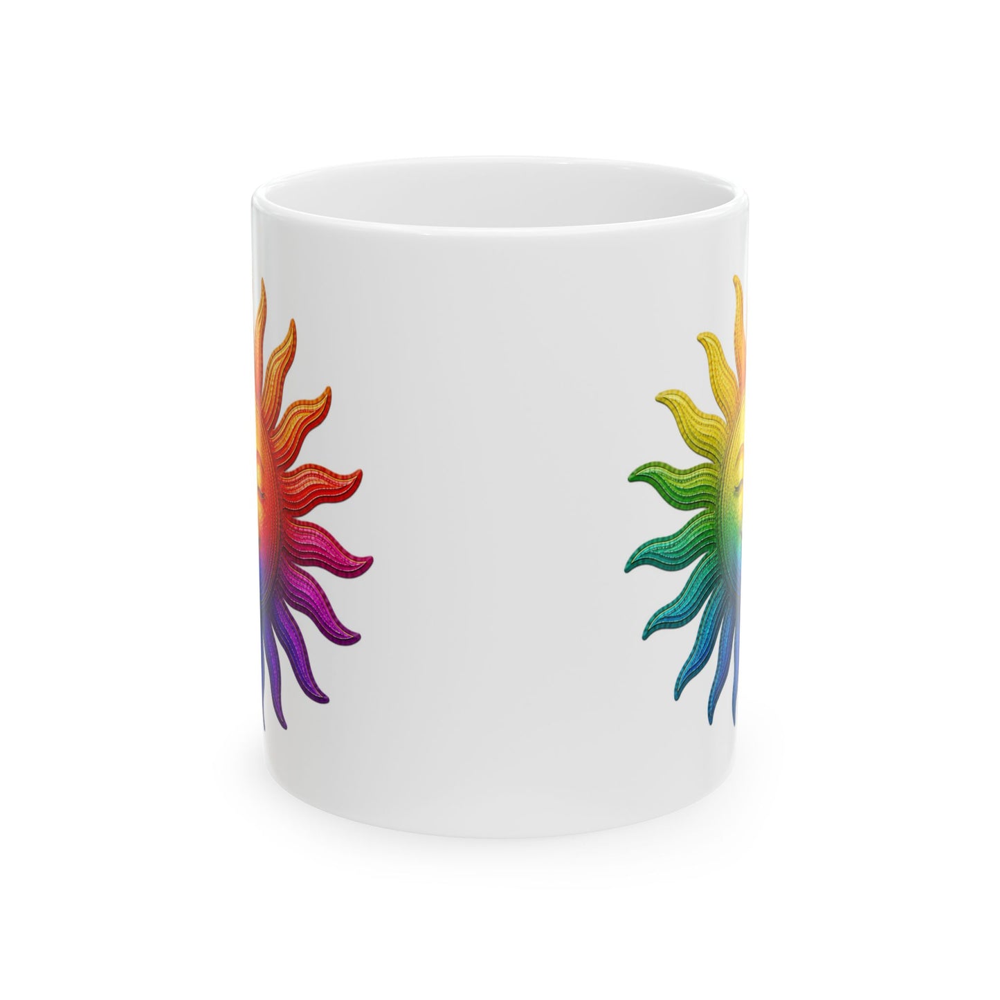 Good Vibes Sun Mug | Ceramic Coffee Mug 11oz. | 15oz.