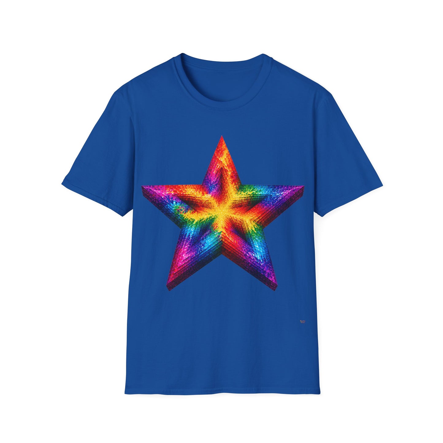 Good Vibes Tie-Dye Star T-Shirt | 13 Colors | S - 3XL